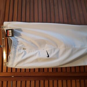 Nike White Athletic Pants